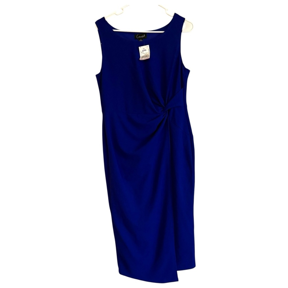 NWT- size 8- Connected Apparel Blue Dress
